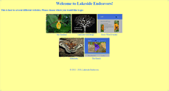 Desktop Screenshot of lakesideendeavors.com